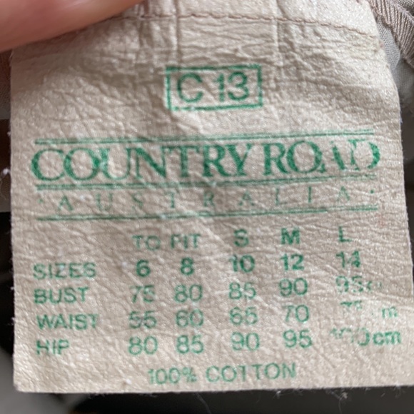 VINTAGE COUNTRY ROAD midi skirt - Picture 11 of 11